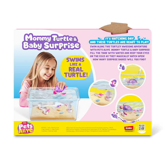 Produktbild 6 för Mama Turtle Surprise Pets Alive