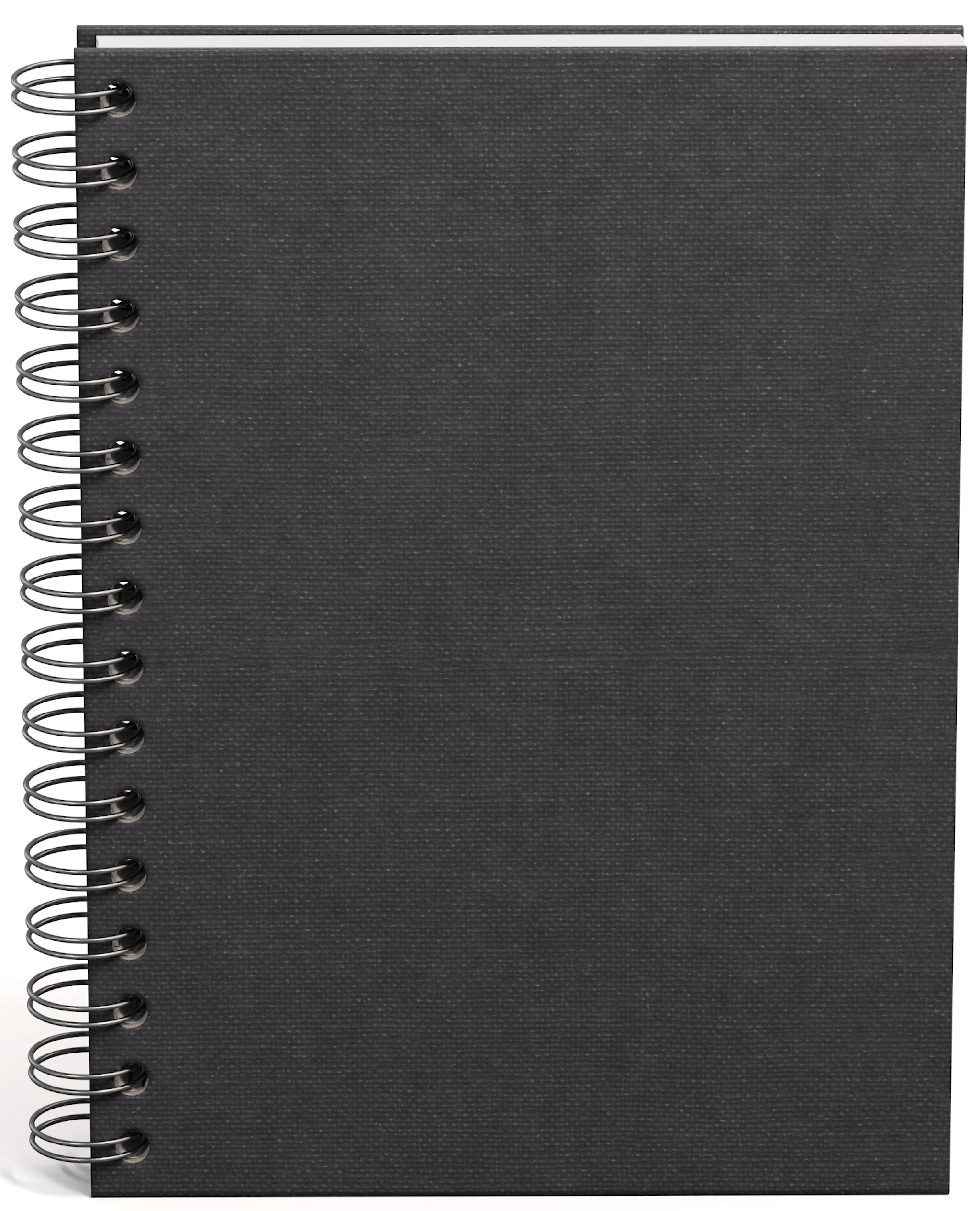 Produktbild för Anteckningsbok A5 Linjerad Black 90 Blad Bigso Box of Sweden