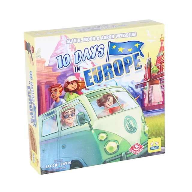 10 Days in Europe, Spel (SE/FI)