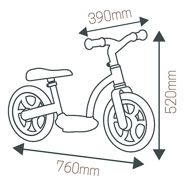 Produktbilde 3 for Smoby Comfort Balansesykkel