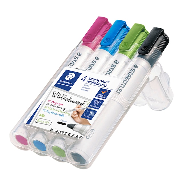 Produktbilde 2 for Lumocolor Whiteboardtusj 4 stk. Staedtler