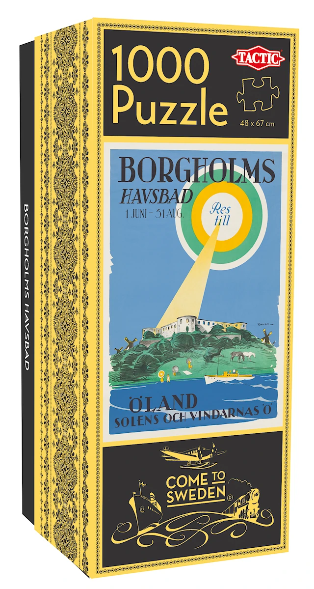 1000 pcs Vintage Borgholm Tactic