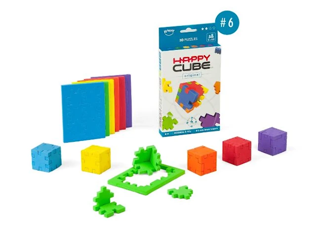 Happy Cube, Brain Puzzle, Original 6-pack
