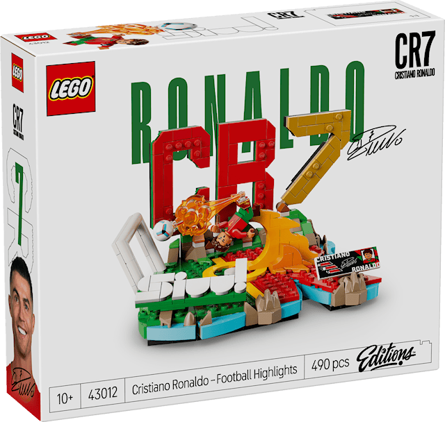 Tuotekuva 1 - Cristiano Ronaldo – fotbollshöjdpunkter LEGO® Editions (43012)