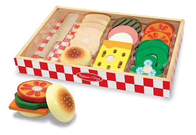 Sandwichset i trä, Melissa & Doug