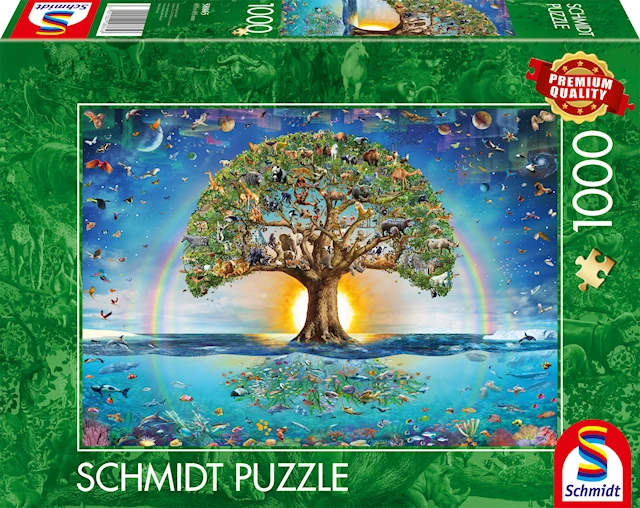 Palapeli The magical tree of life 1000 palaa Schmidt