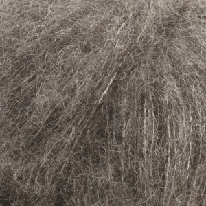 Brushed Alpaca Silk Uni Colour Garn 25 g grå 03 Drops