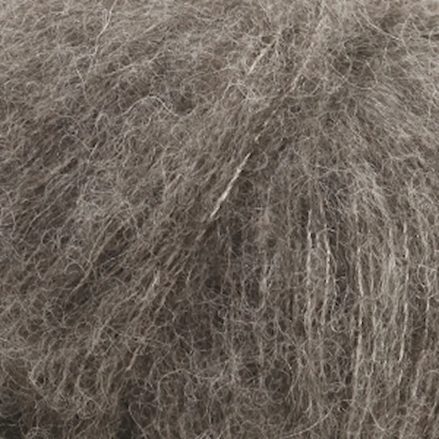 Brushed Alpaca Silk 25 g grey 03 Drops