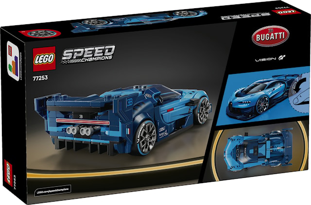 Produktbild 4 för Bugatti Vision GT hypersportbil LEGO Speed Champions (77253)