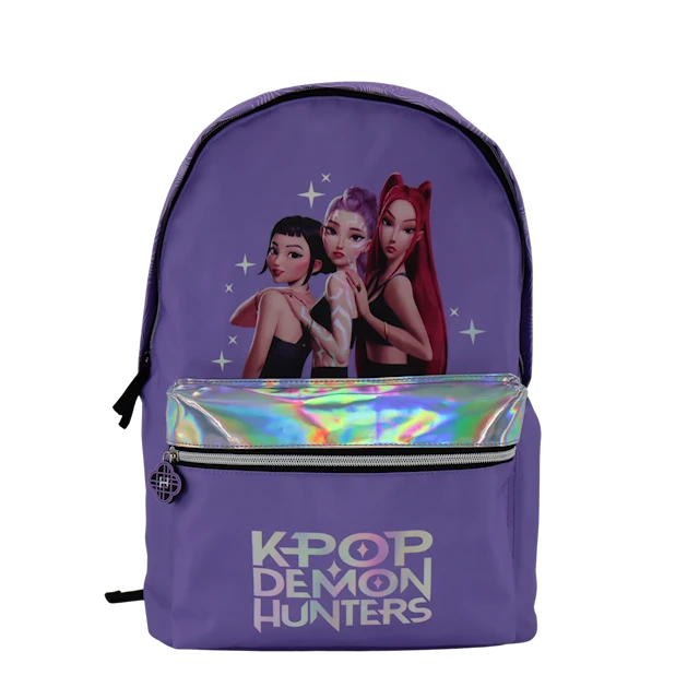 Violetti reppu 42 x 30 x 16 cm Kpop Demon Hunters
