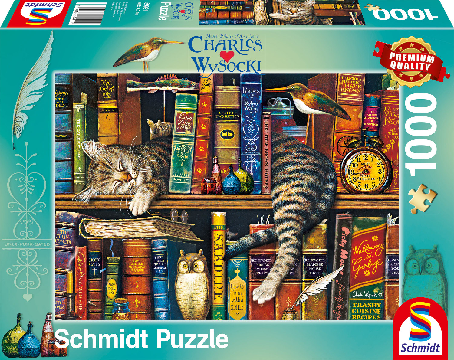 Frederick Charles Wysocki Palapelit 1000 palaa Schmidt