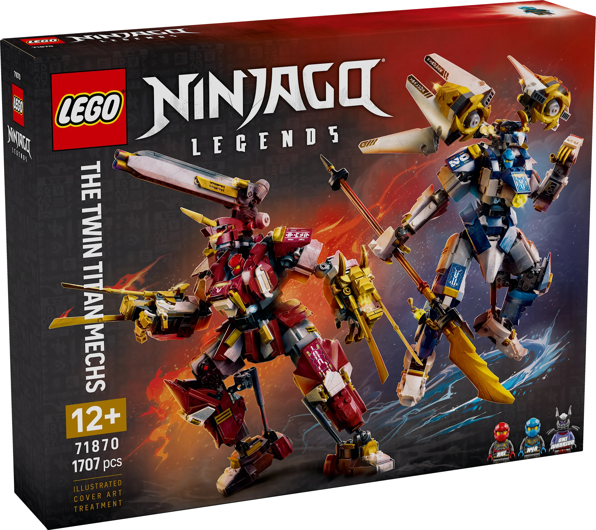 Tuotekuva ille Kaksostitaanirobotit LEGO® NINJAGO® (71870)