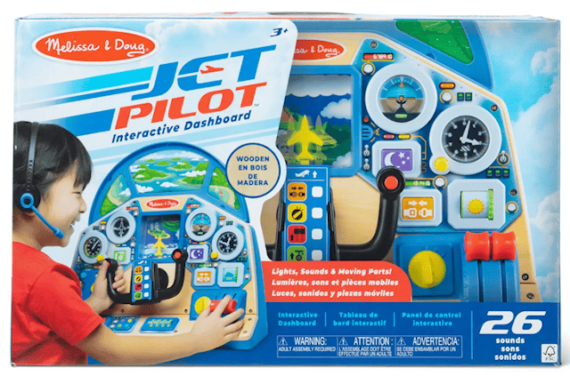 Produktbild 1 för Jet Pilot Interaktiv Instrumentbräda Melissa & Doug