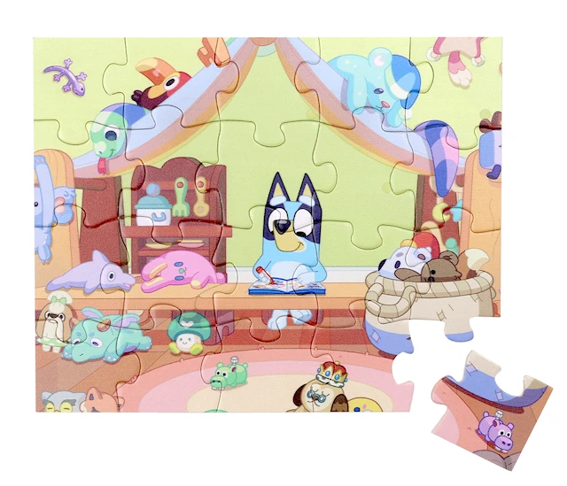 Bluey Palapeli 20 Palaa, Micki