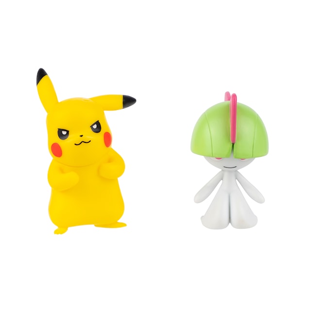 Produktbilde 1 for Battle Figur 2-pakning Ralts/Pikachu Pokémon