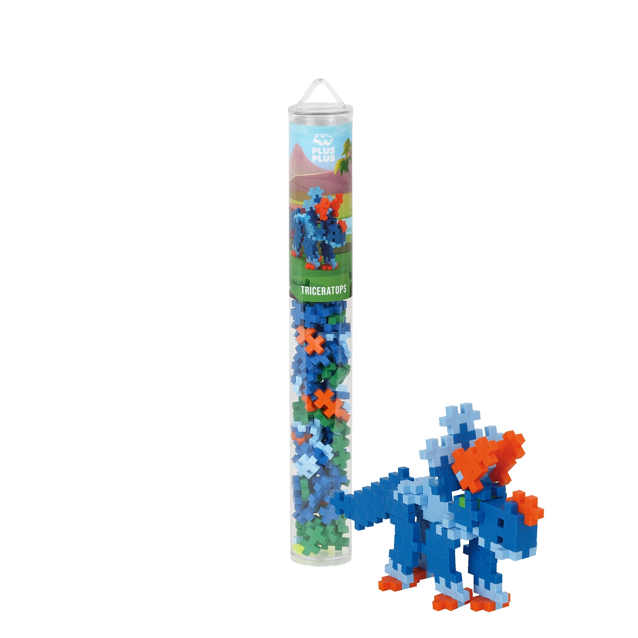 Triceratops 100 Bitar Plus-Plus