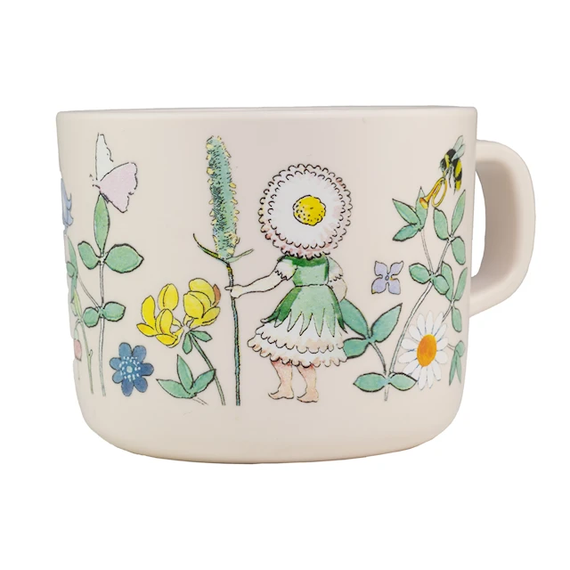 Elsa Beskow Kukkajuhlat Kahvimuki kahvankanssa Rätt Start