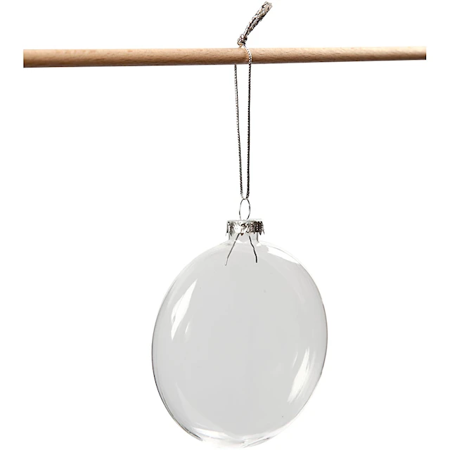 Lasikoriste, halk. 8 cm, paksuus 2,1 cm, 6 kpl/ 1 pkt