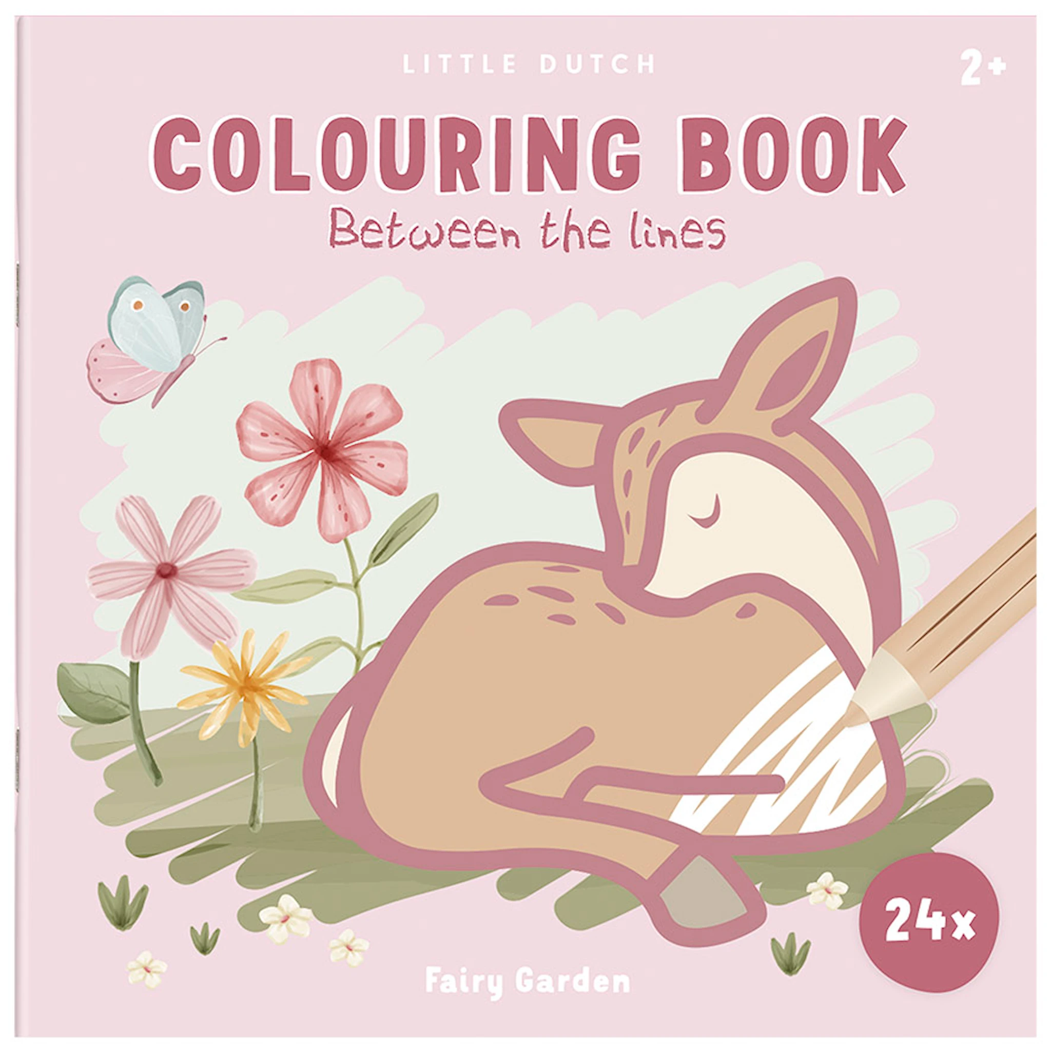 Produktbilde for Fairy Garden Malebok Little Dutch