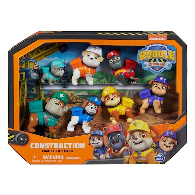 Tuotekuva 4 - Rubble & Crew Figures 7-pack Paw Patrol