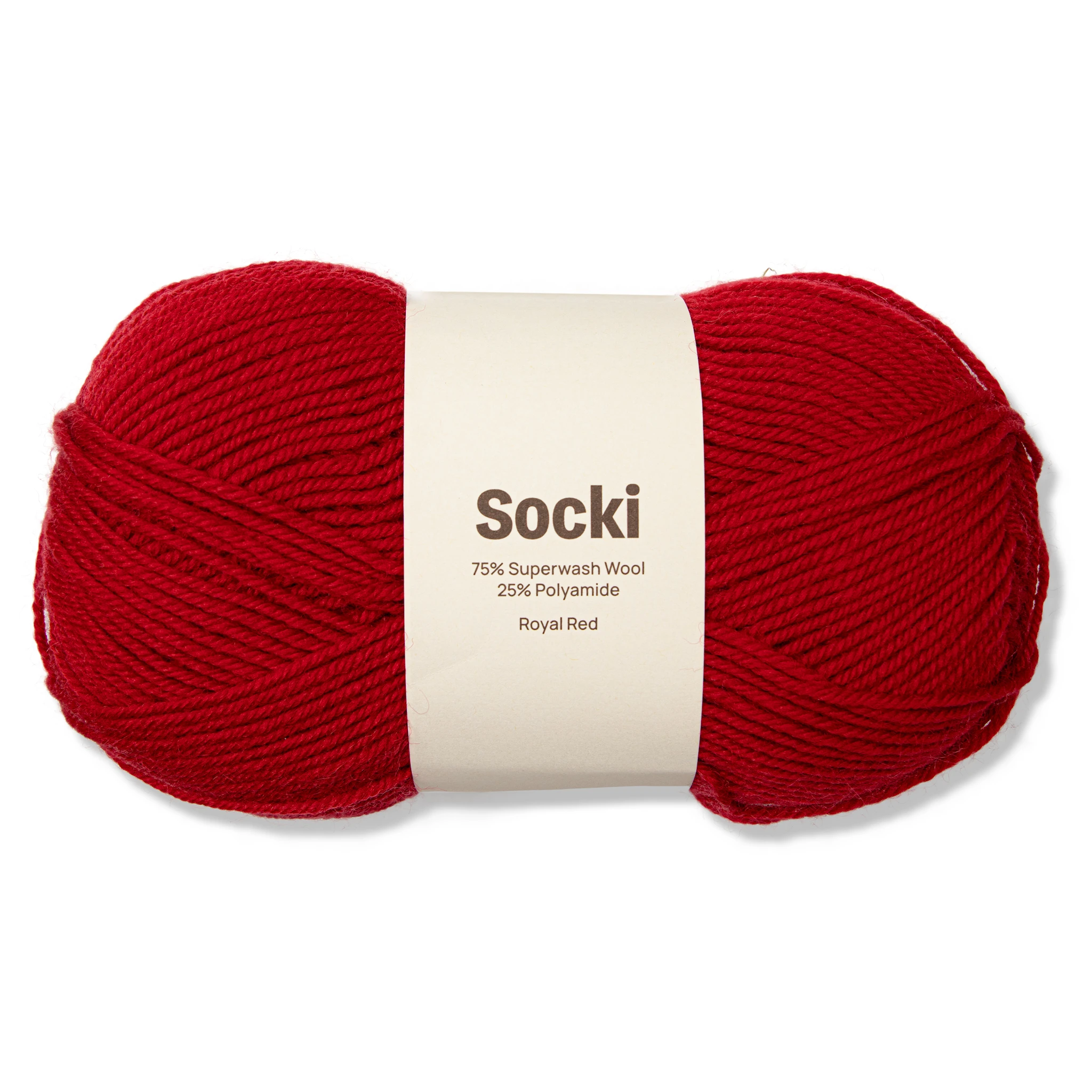 Tuotekuva ille Socki Lanka Yksivärinen Villasekoitus 100 g  Adlibris