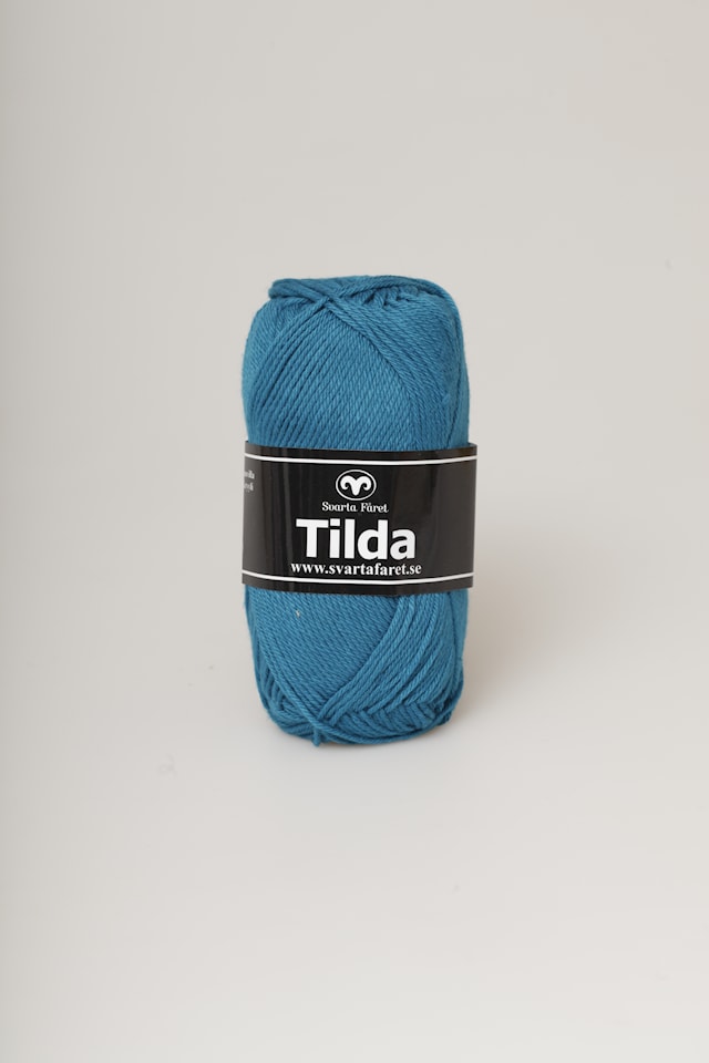 Tilda Lanka Puuvillasekoite 50 g petrol 88 Svarta Fåret