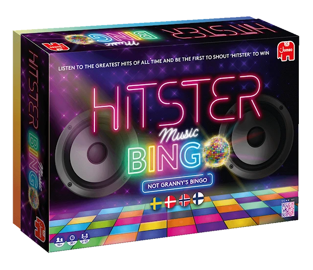 Hitster Bingo (SE/NO/FI/DK)