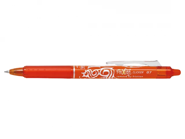 Frixion Clicker 0,7 Orange Raderbar, Pilot