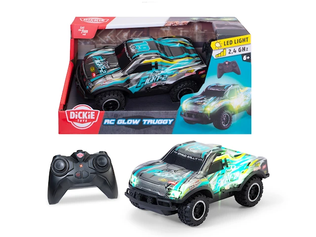 Dickie Toys Radio-ohjattava Glow Truggy