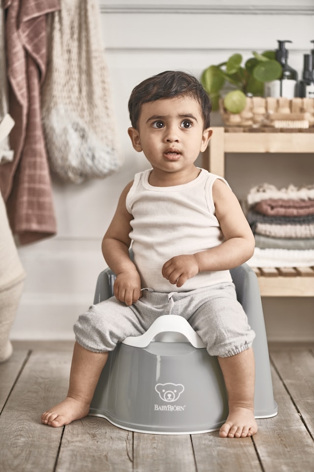 Produktbild 2 för BabyBjörn Pottstol, Grå