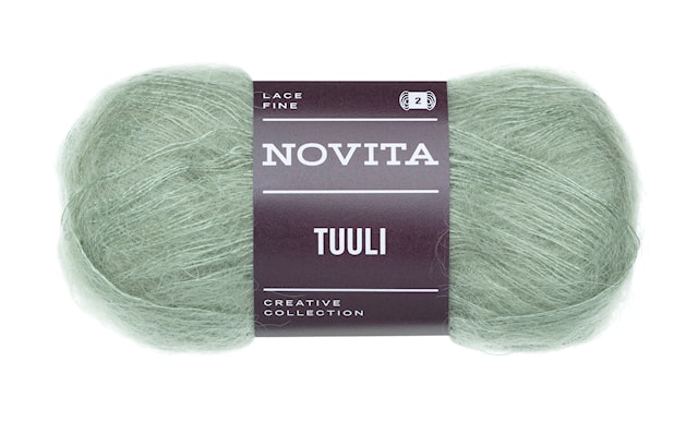 Tuuli Lanka Mohair 25 g Eukalyptus 310 Novita