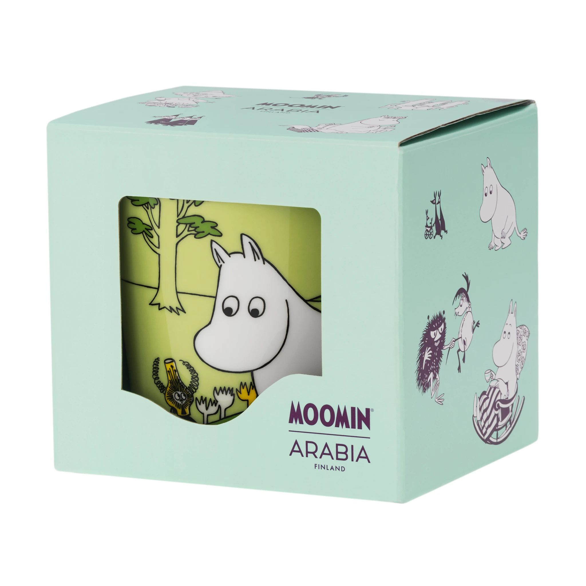 Tuotekuva ille Arabia Muumi muki Muumipeikko 80-vuotisjuhla 30 cl