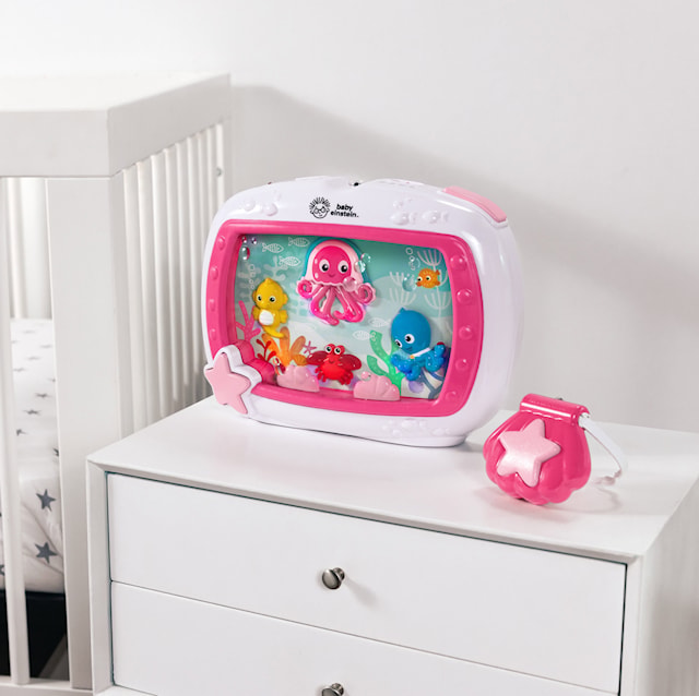 Tuotekuva 3 - Sea Dreams Soother™ Aktiviteettiriipus äänellä - Vaaleanpunainen Baby Einstein
