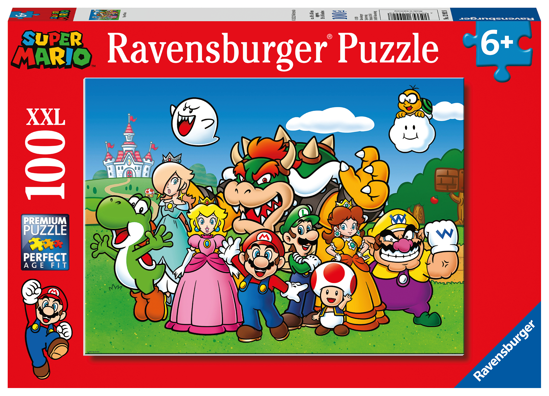 Super Mario Fun Pussel 100 bitar Ravensburger