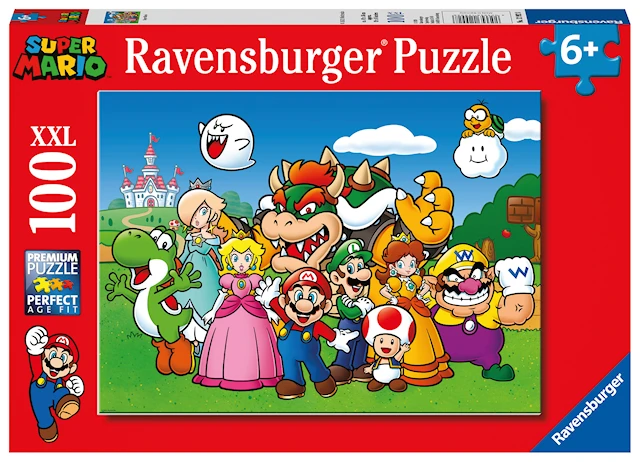 Super Mario Fun Pussel 100 bitar Ravensburger