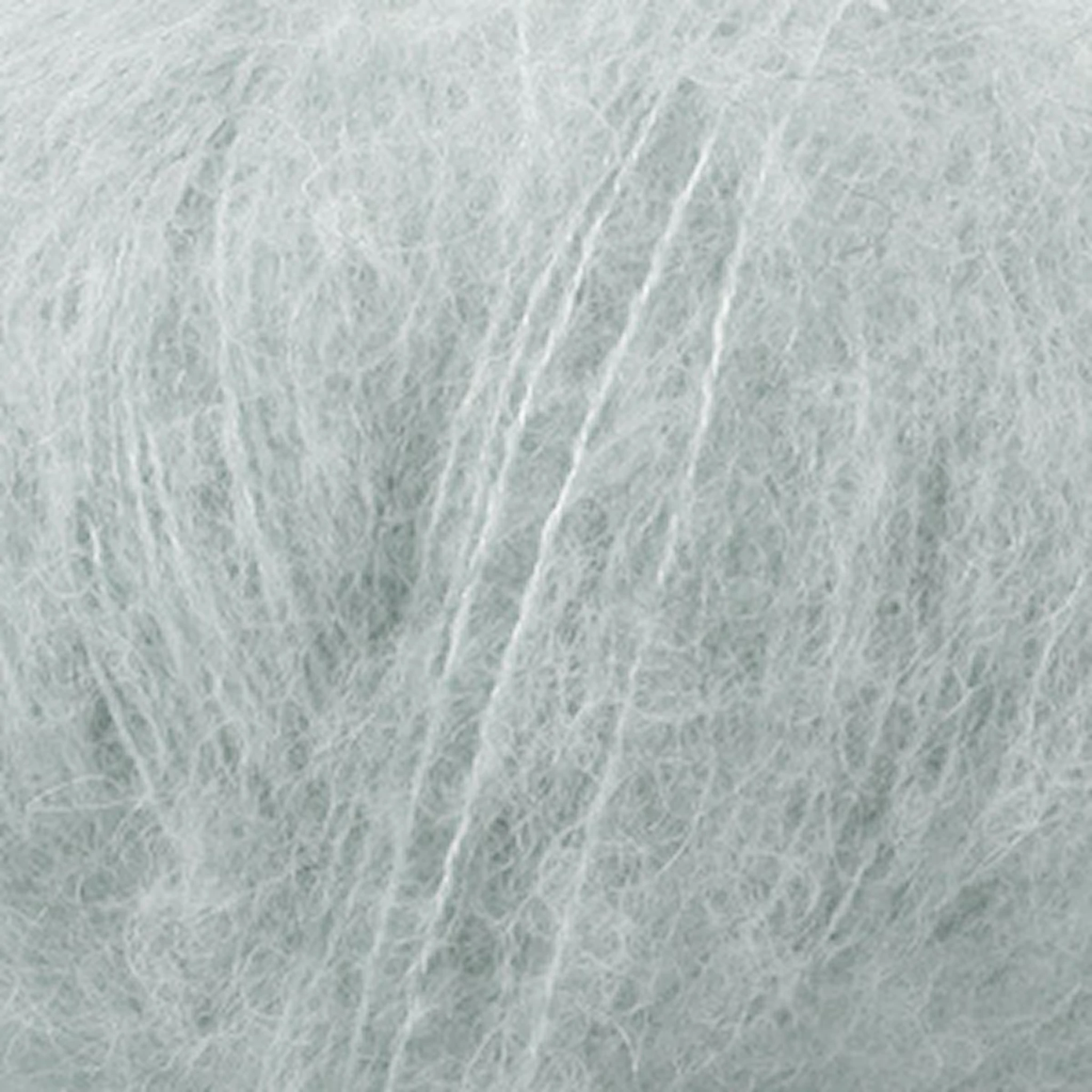 Produktbild för Brushed Alpaca Silk Uni Colour Garn 25 g Morning mist 14 Drops