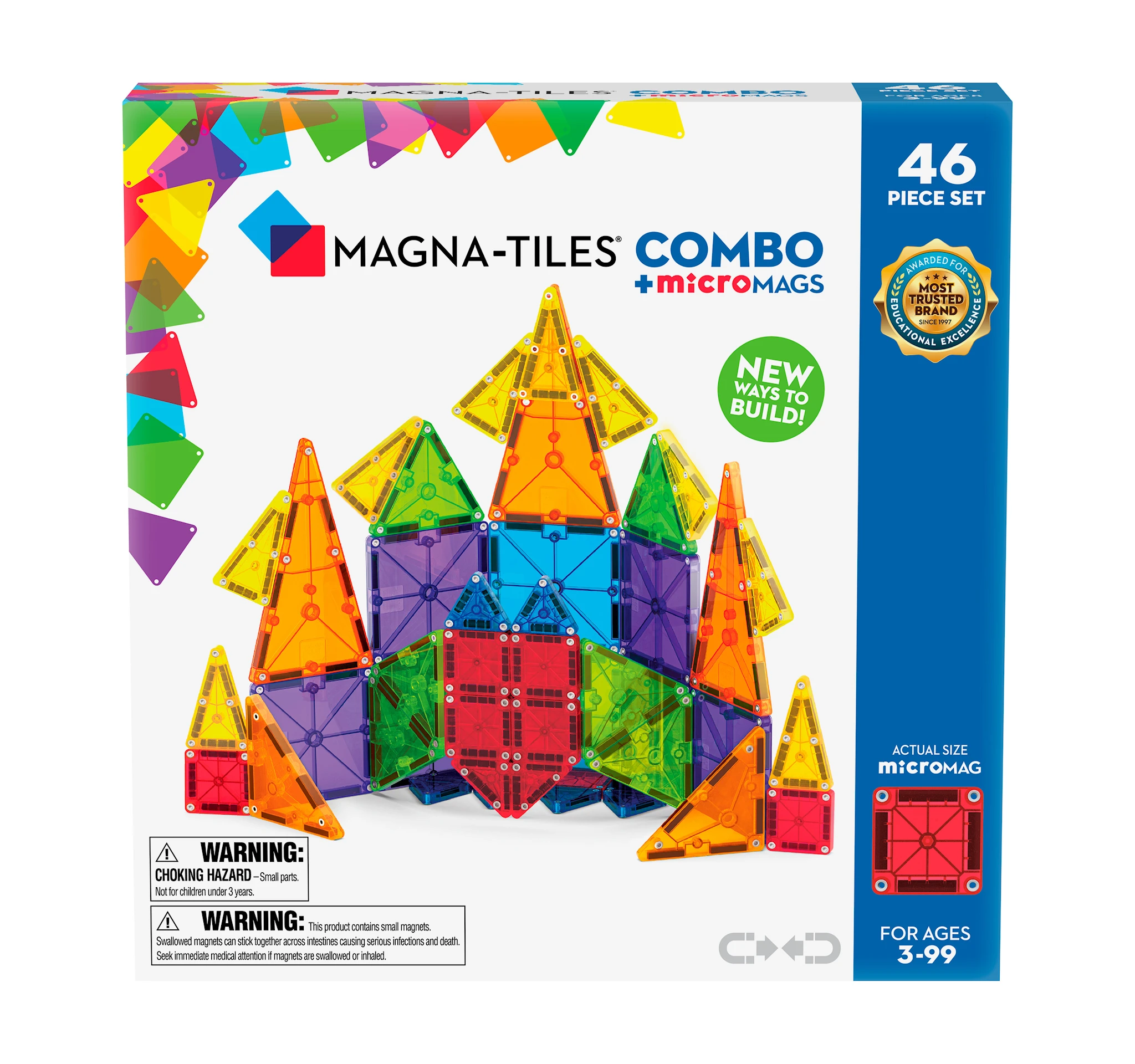 Produktbilde for MicroMAGS Combo 46 stk Magna-Tiles