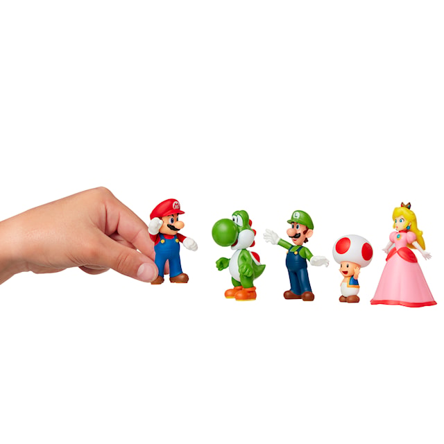 Tuotekuva 2 - Super Mario Limited Artikulation Figuurit 5-Pack Mario ystävien kanssa