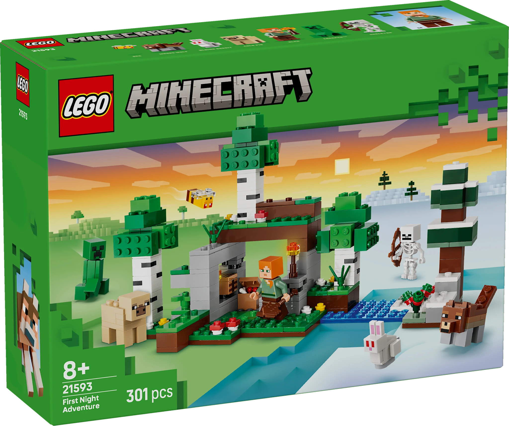 Tuotekuva ille Ensimmäisen yön seikkailu LEGO® Minecraft® (21593)