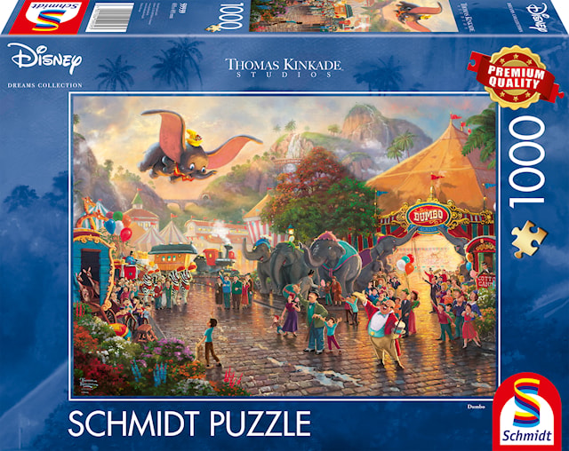 Produktbild 1 för Pussel Disney Dumbo, 1000 bitar, Schmidt
