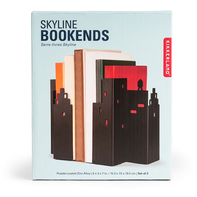 Produktbild 2 för Bokstöd "Skyline" Kikkerland