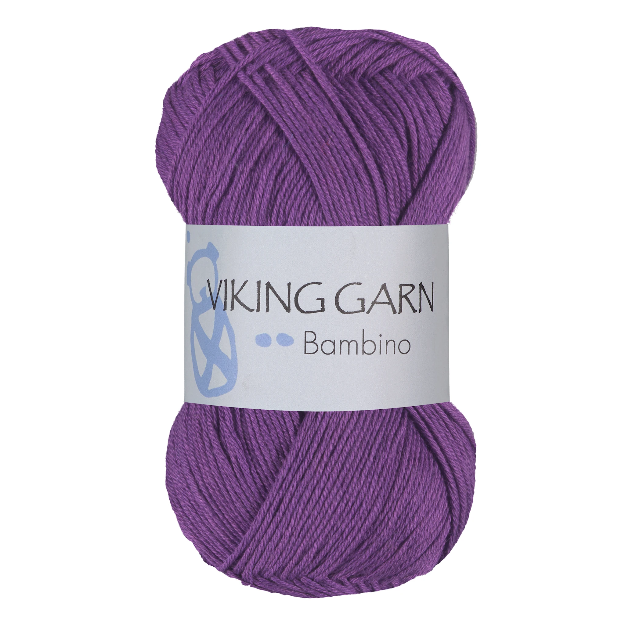 Tuotekuva ille Bambino 50 g Liila 469 Viking Garn