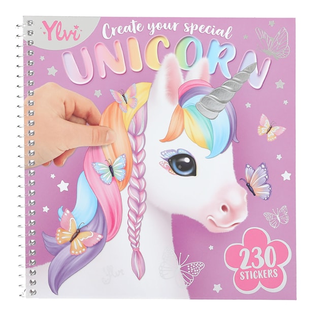 Tuotekuva 3 - Create Your Special Unicorn Tarrakirja Ylvi