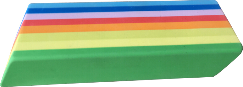 Pyyhekumi Iso Rainbow 14,5 cm 1-pack