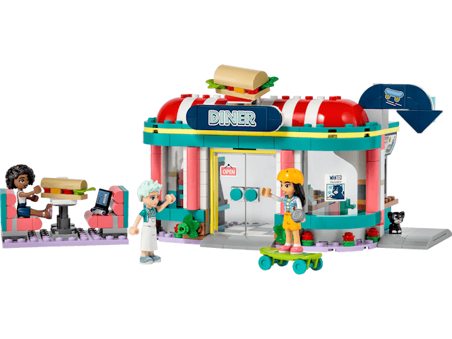 Tuotekuva 2 - Heartlaken keskustan ruokapaikka LEGO® LEGO Friends (41728)