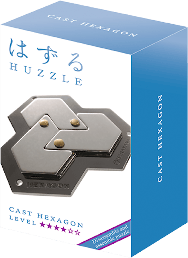 Produktbilde 1 for Huzzle Cast Hjernetrim nivå 4: Hexagon