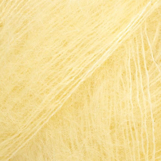Kid- Silk Uni Colour Lanka Silk Mohair 25 g lemonade 52 Drops