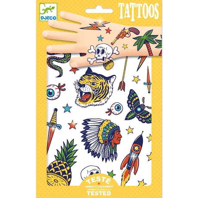 Tatuoinnit Bang Bang 50 kpl Djeco