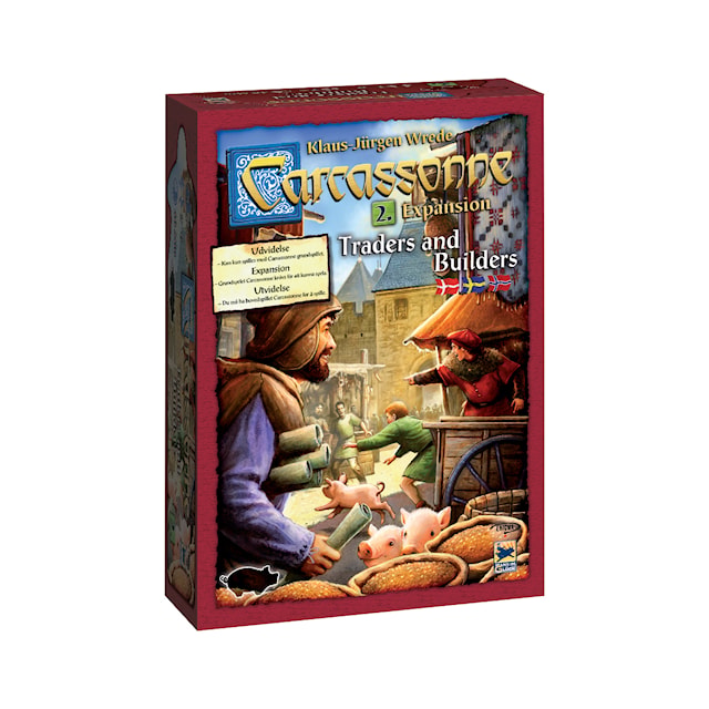 Spill Carcassonne Expansion 2, Traders & Builders (SE/NO/DK)