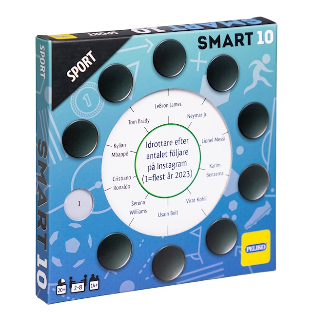 Tuotekuva 3 - SMART10 Frågekort Sport (SE)